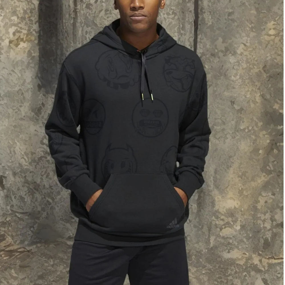 ADIDAS LOOK👀 Men's Exclusive pull-on hoodie